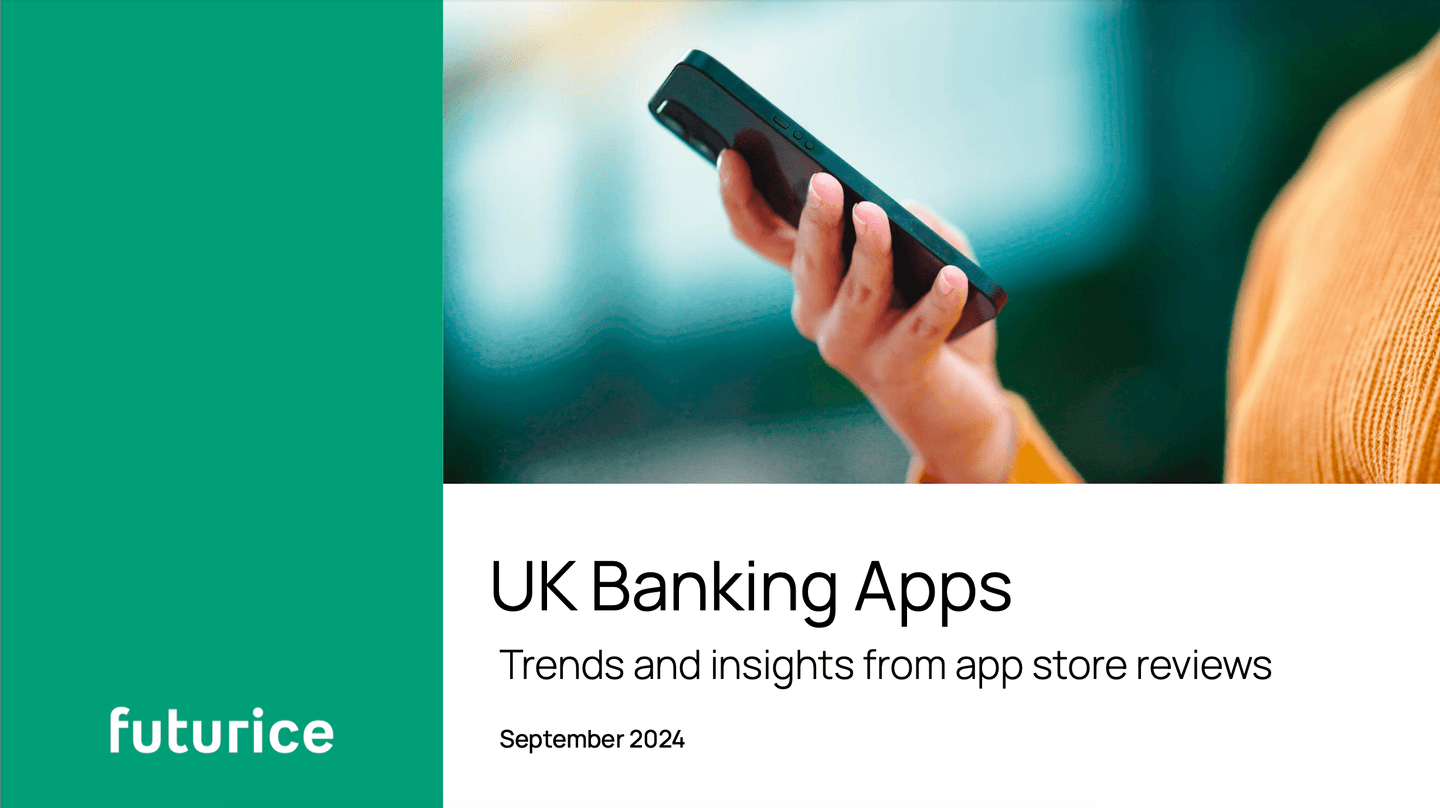 UK Banking Apps - Trends and insights from app store reviews | September 2024